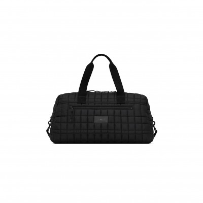 YSL NUXX DUFFLE BAG IN QUILTED ECONYL 594400FACFK1000 (50*26cm)